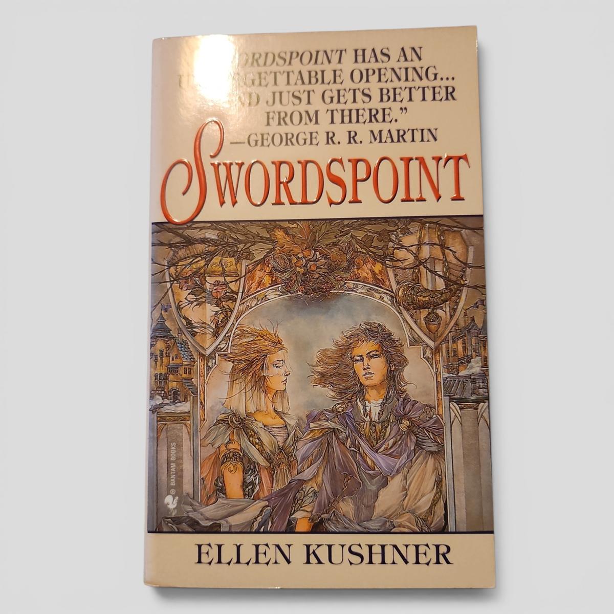 SWORDSPOINT by ELLEN KUSHNER - book cover