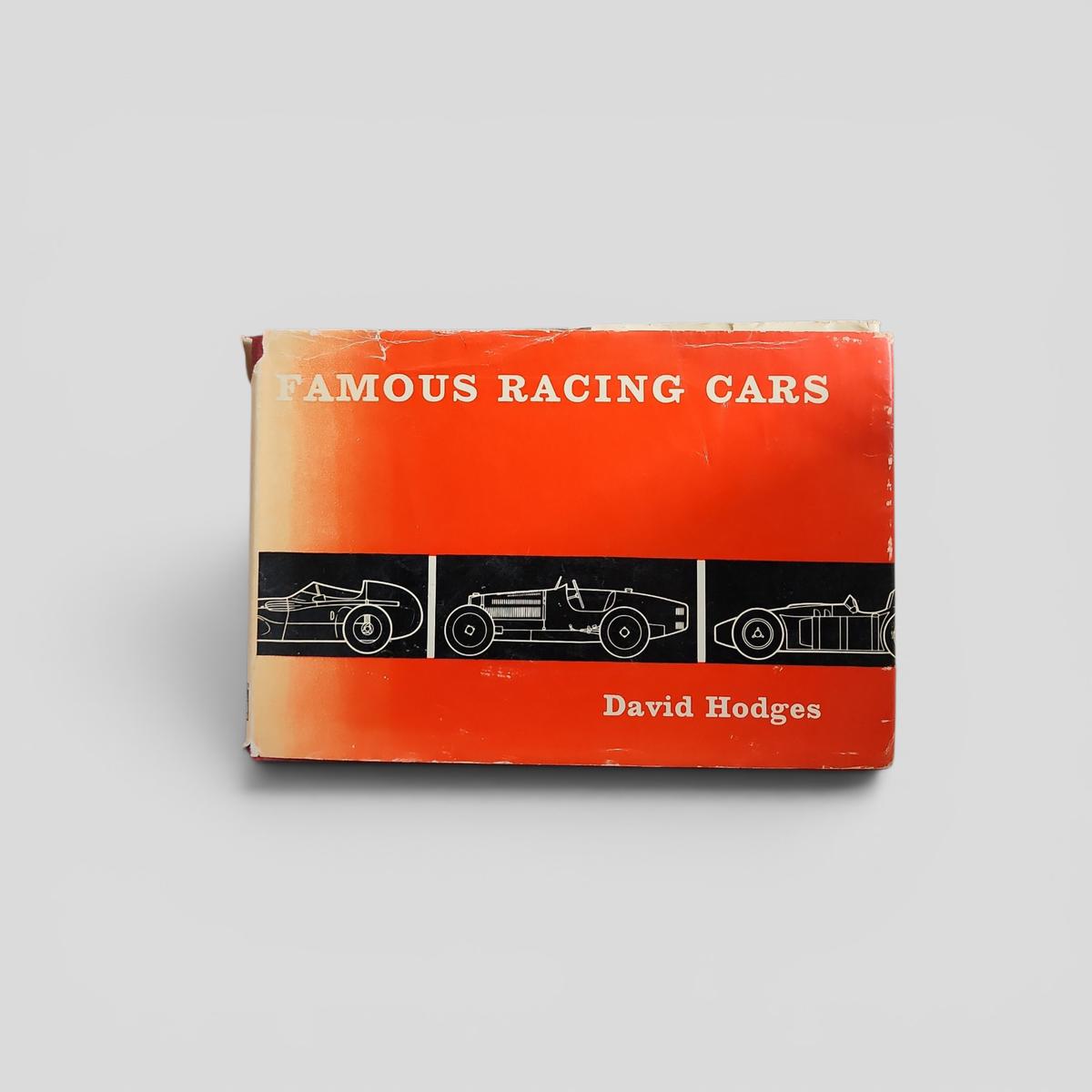 Famous Racing Cars by David Hodges - book cover