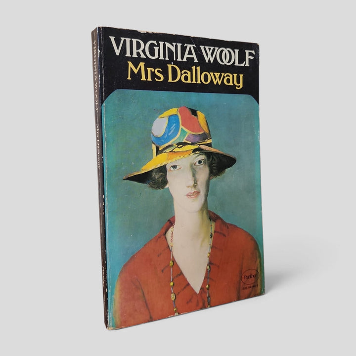 Front cover of Mrs Dalloway by Virginia Woolf — actual used copy.
