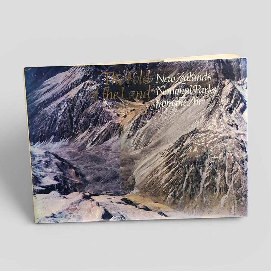The Fold of the Land: New Zealand's National Parks from the Air - book cover