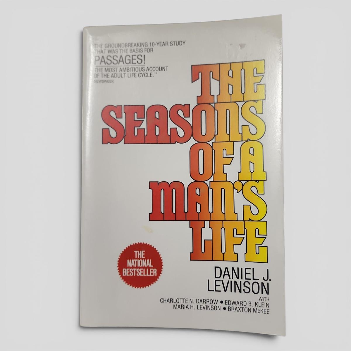The Seasons Of A Man's Life by Daniel J. Levinson - book cover