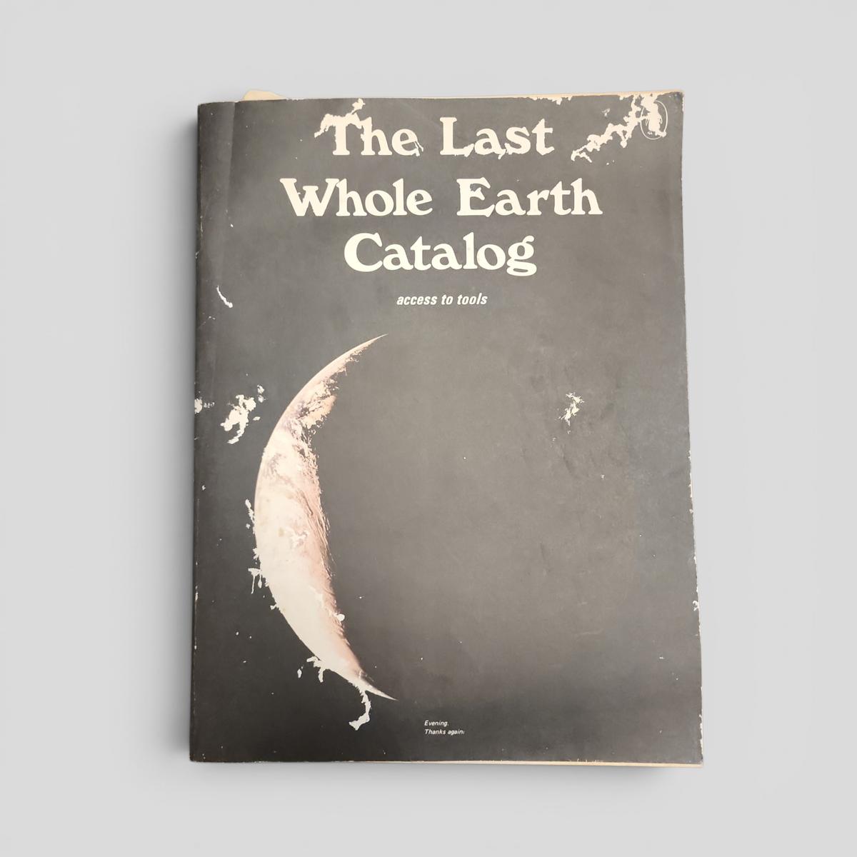 The Last Whole Earth Catalog - book cover