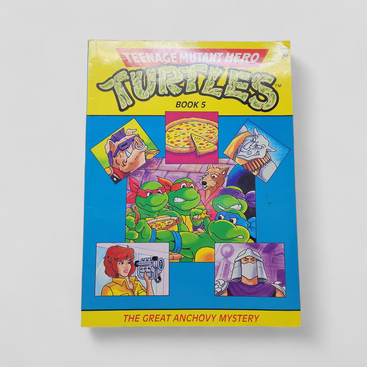 The Great Anchovy Mystery by Greg Steddy - book cover