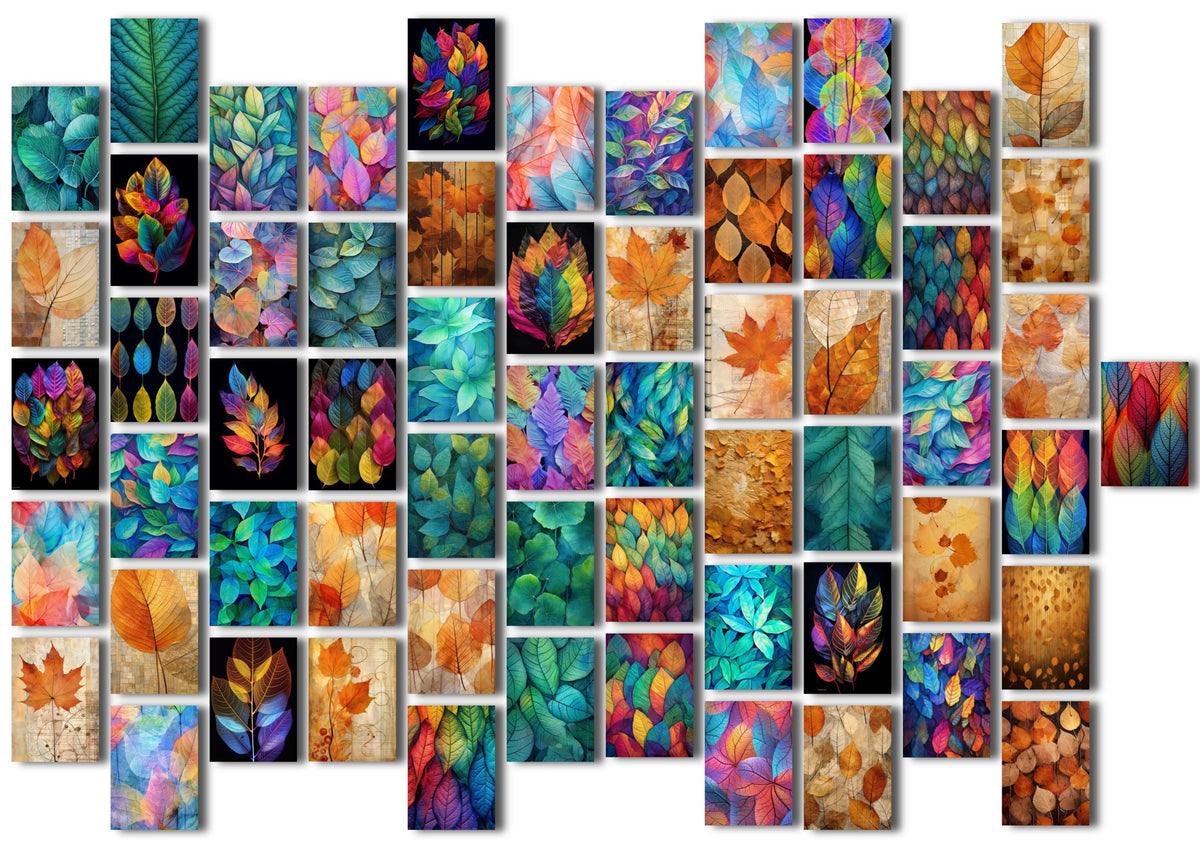 MEGA pack Four Seasons 120 Digital Prints for Scrapbooking, Wall Art, Junk Journal Kit, Digital Journal Pages, Digital Paper