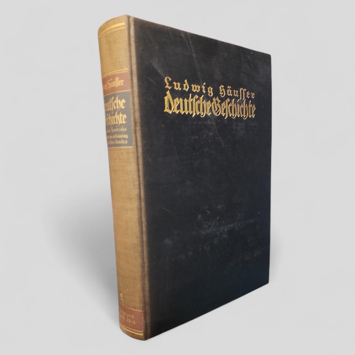 Deutsche Geschichte by Ludwig Häusser - book cover