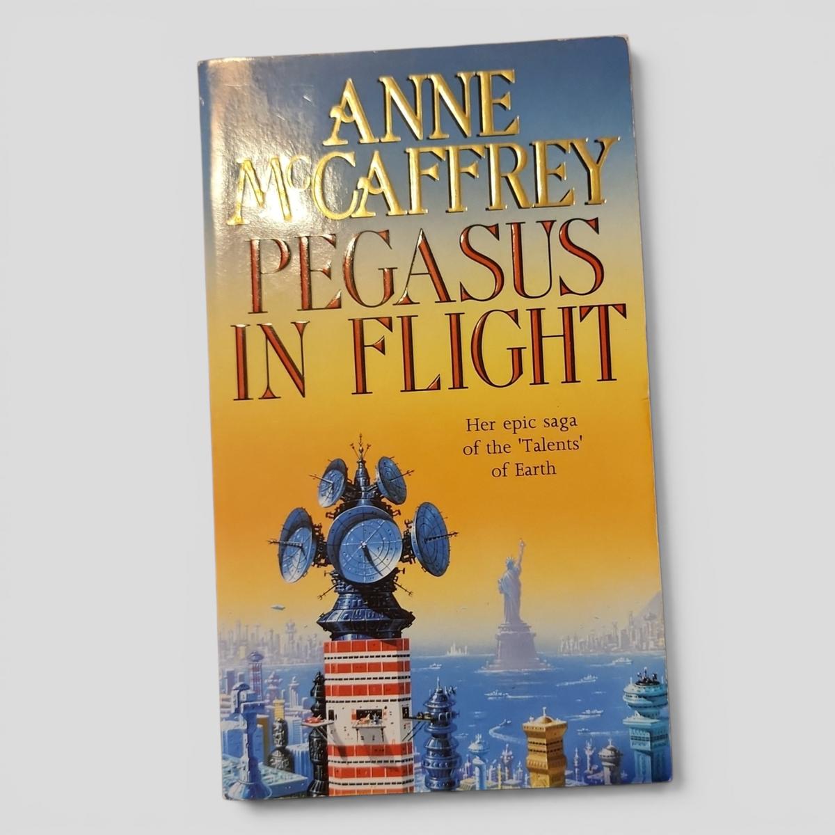 PEGASUS IN FLIGHT by Anne McCaffrey - book cover