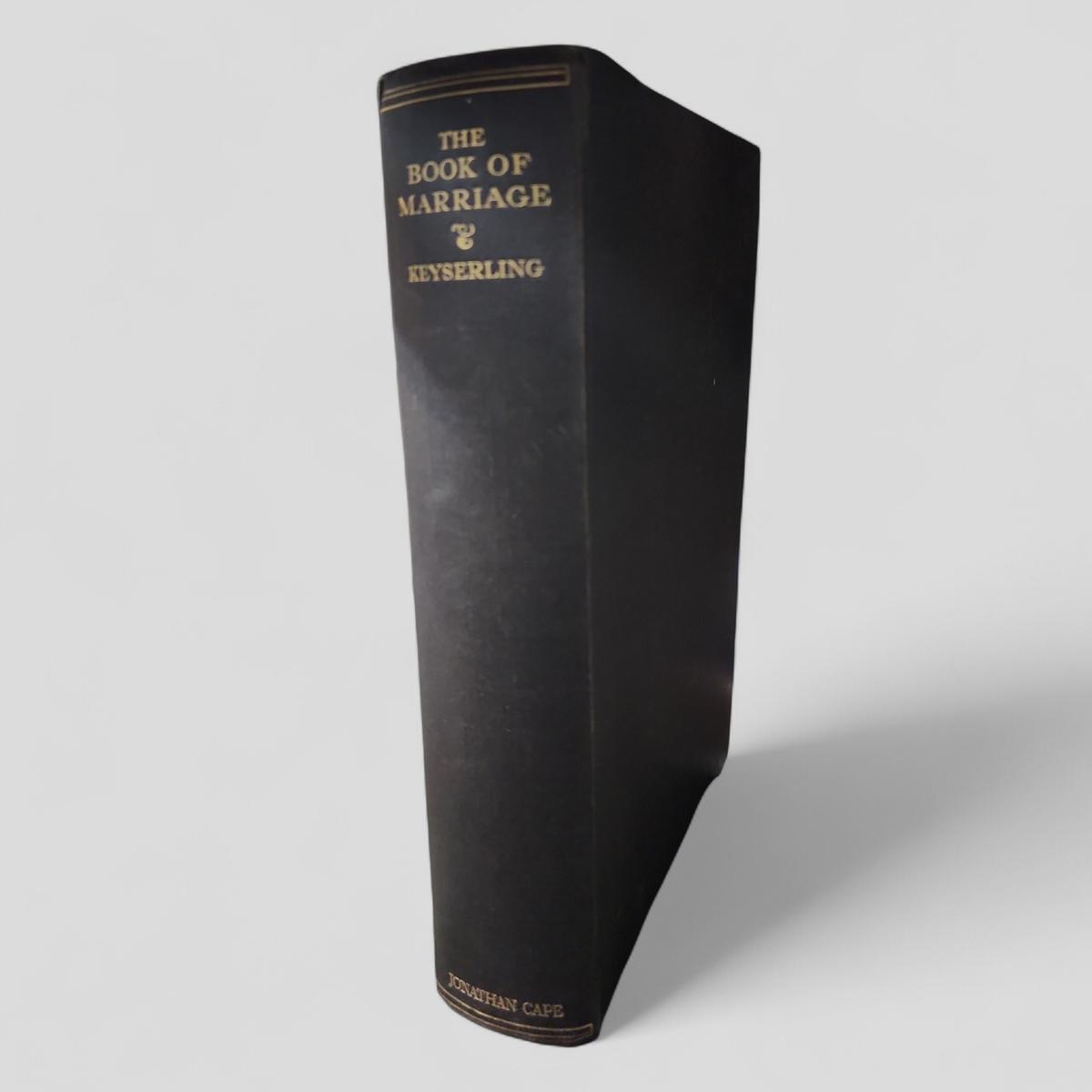 The Book of Marriage by Count Hermann Keyserling - book cover