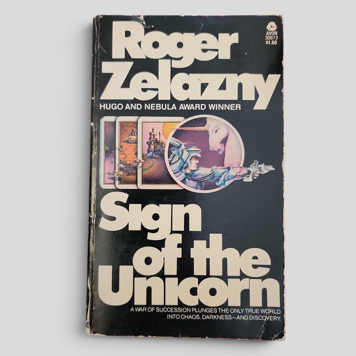 Sign of the Unicorn by Roger Zelazny - book cover