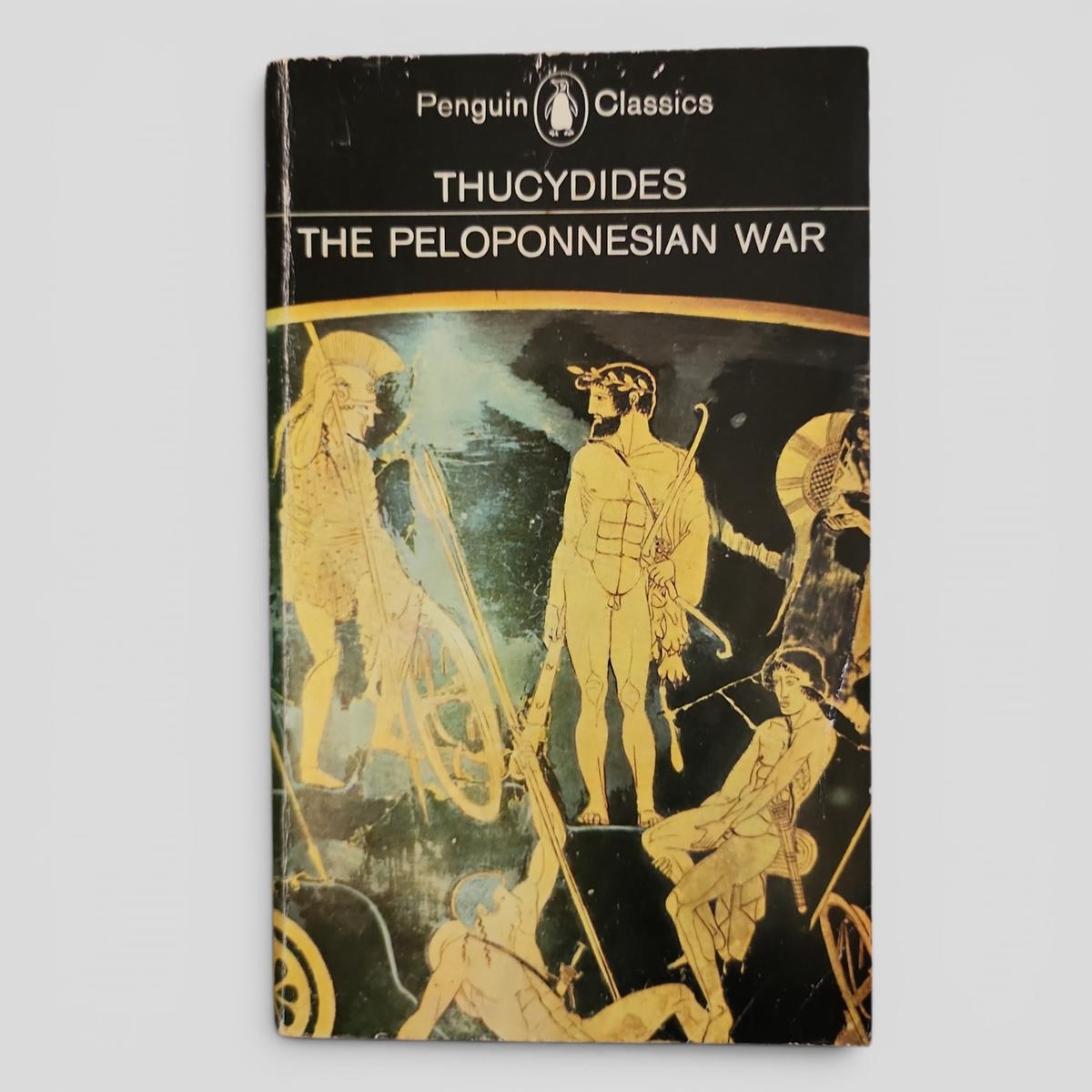 THE PELOPONNESIAN WAR by THUCYDIDES - book cover