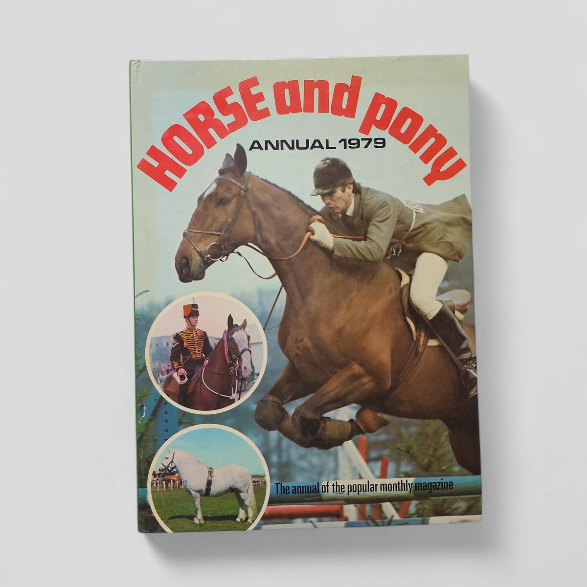 Horse and Pony Annual 1979 by Eric Baird - book cover