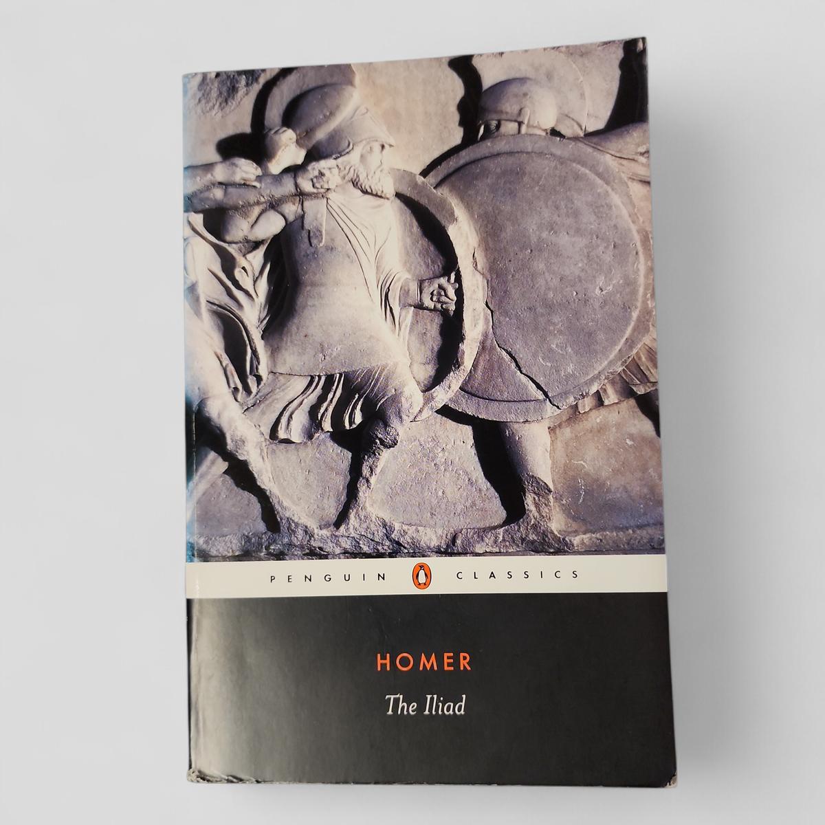 The Iliad by Homer - book cover