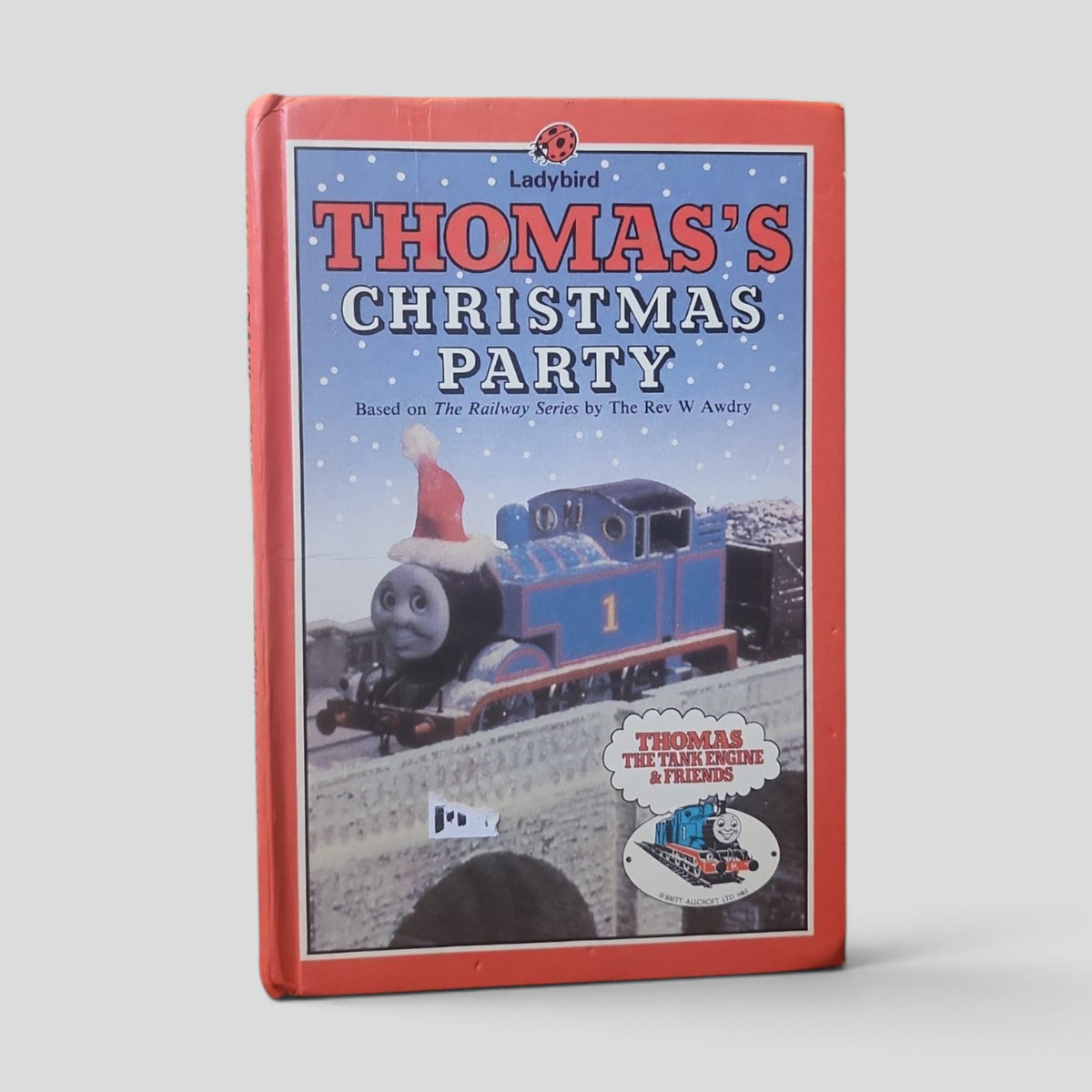 Thomas's Christmas Party by W. Awdry — front cover