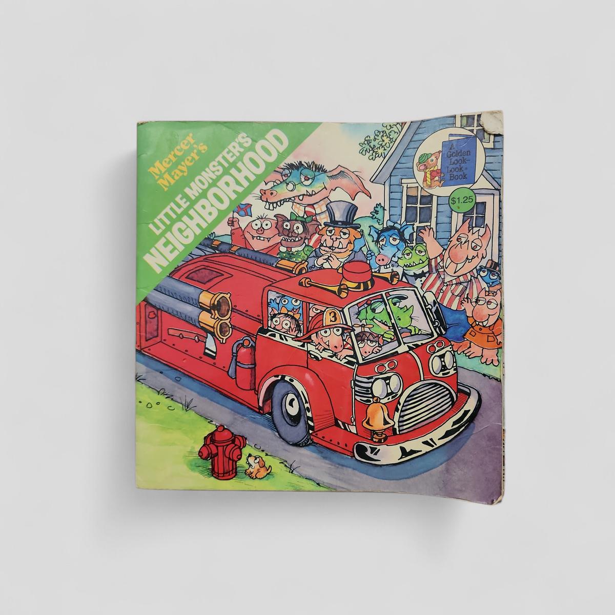 Little Monster's Neighborhood by Mercer Mayer - book cover