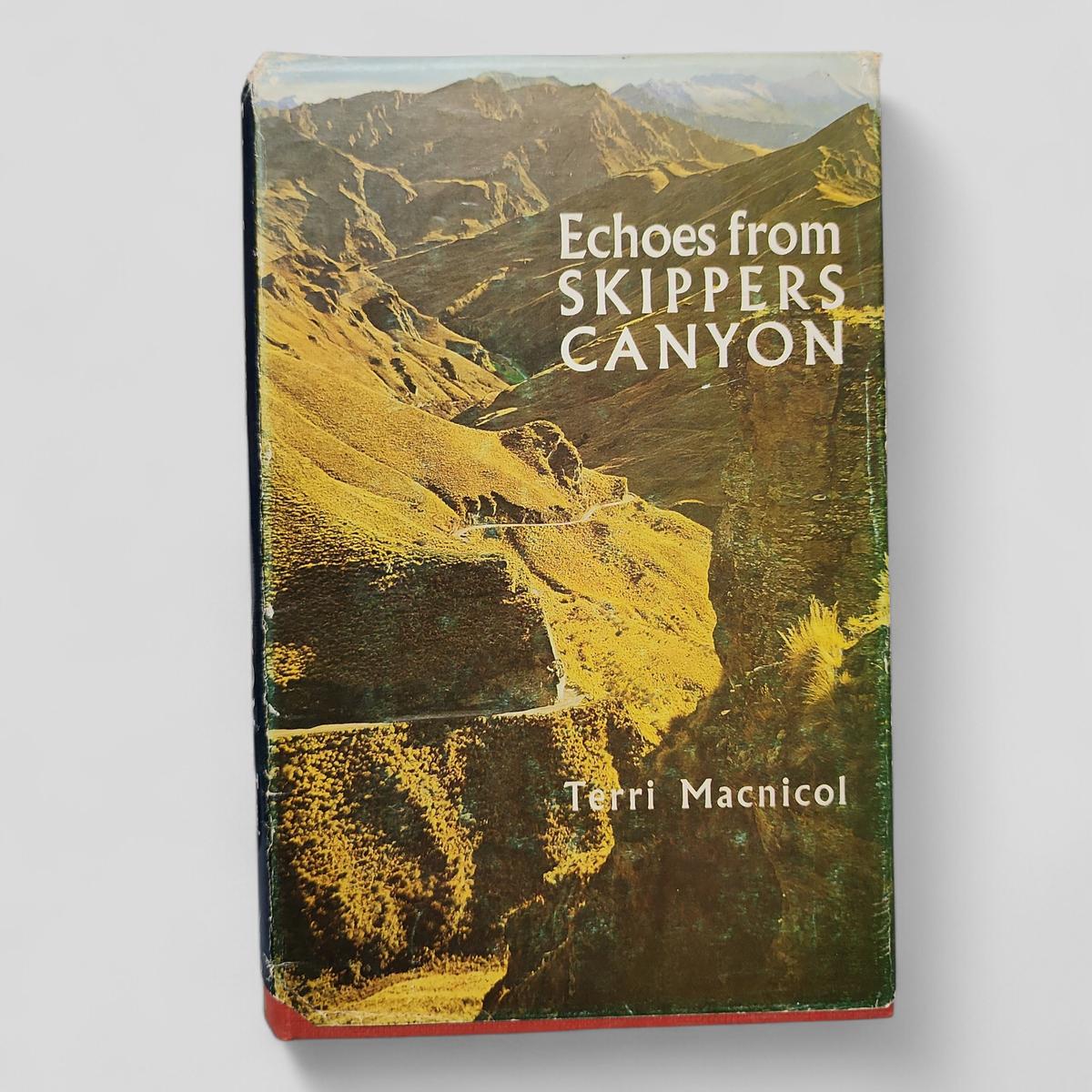Echoes from Skippers Canyon by Terri Macnicol - book cover