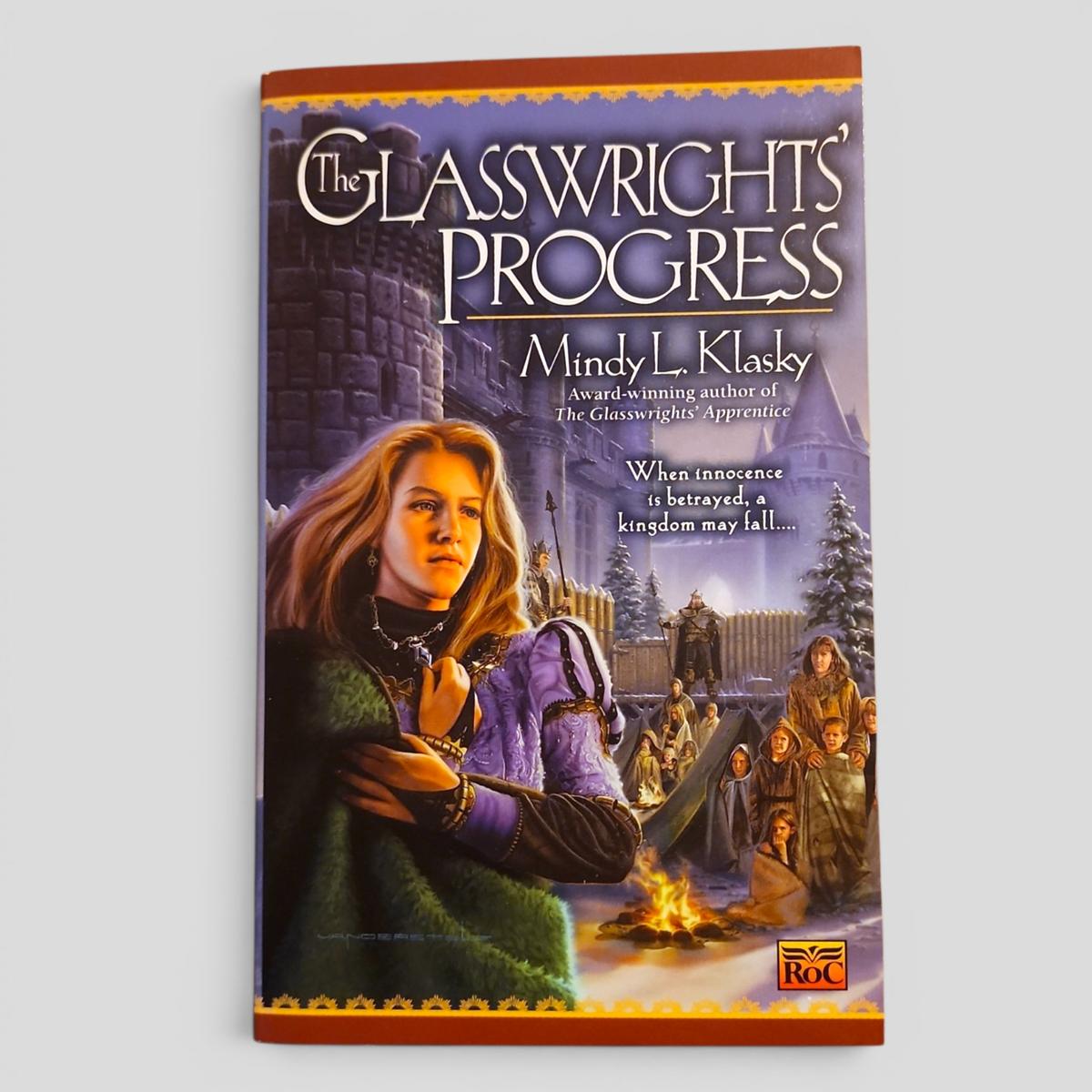 The Glasswright's Progress by Mindy L. Klasky - book cover