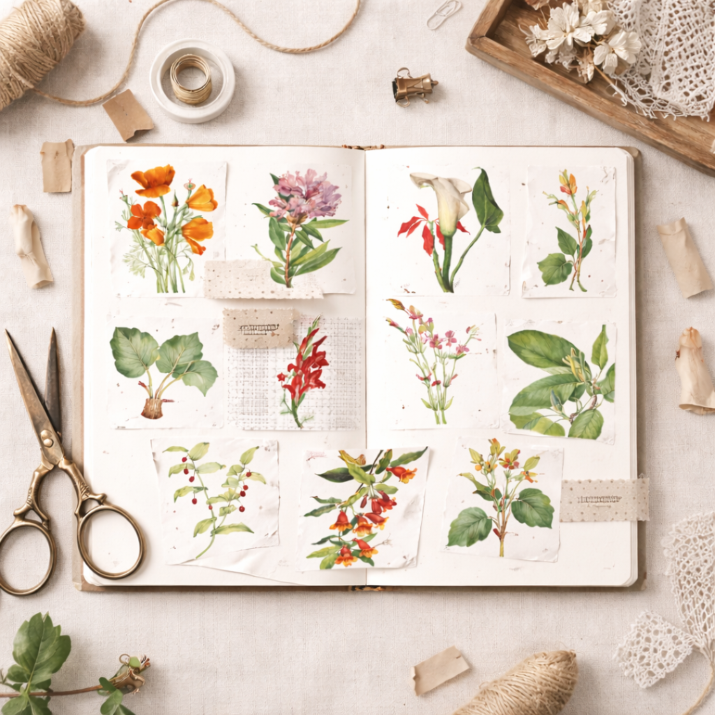 100 Vintage Botanical Floral Prints – Digital Download