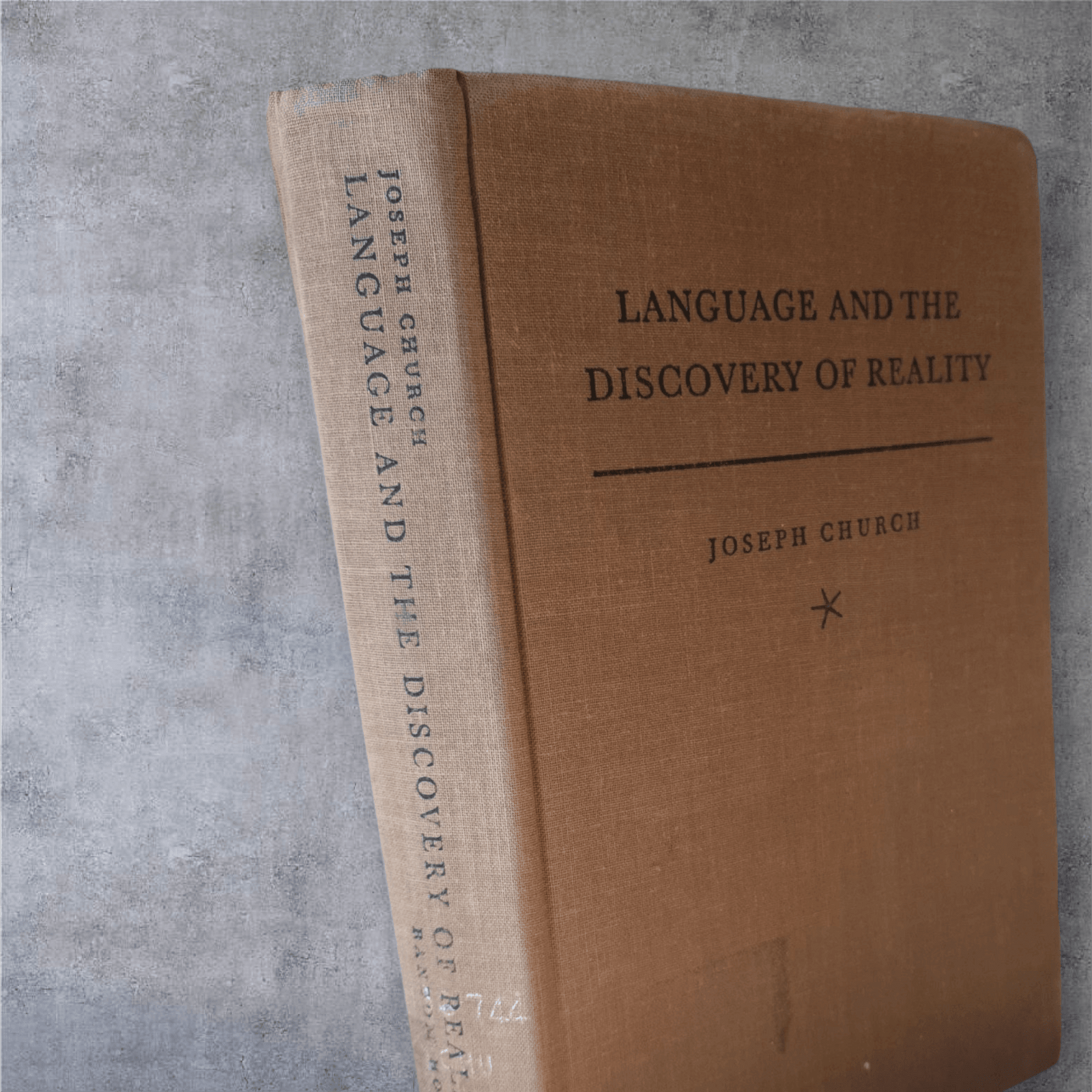 Language and the Discovery of Reality – Joseph Church (1961 First Printing) - Books Worth Keeping 