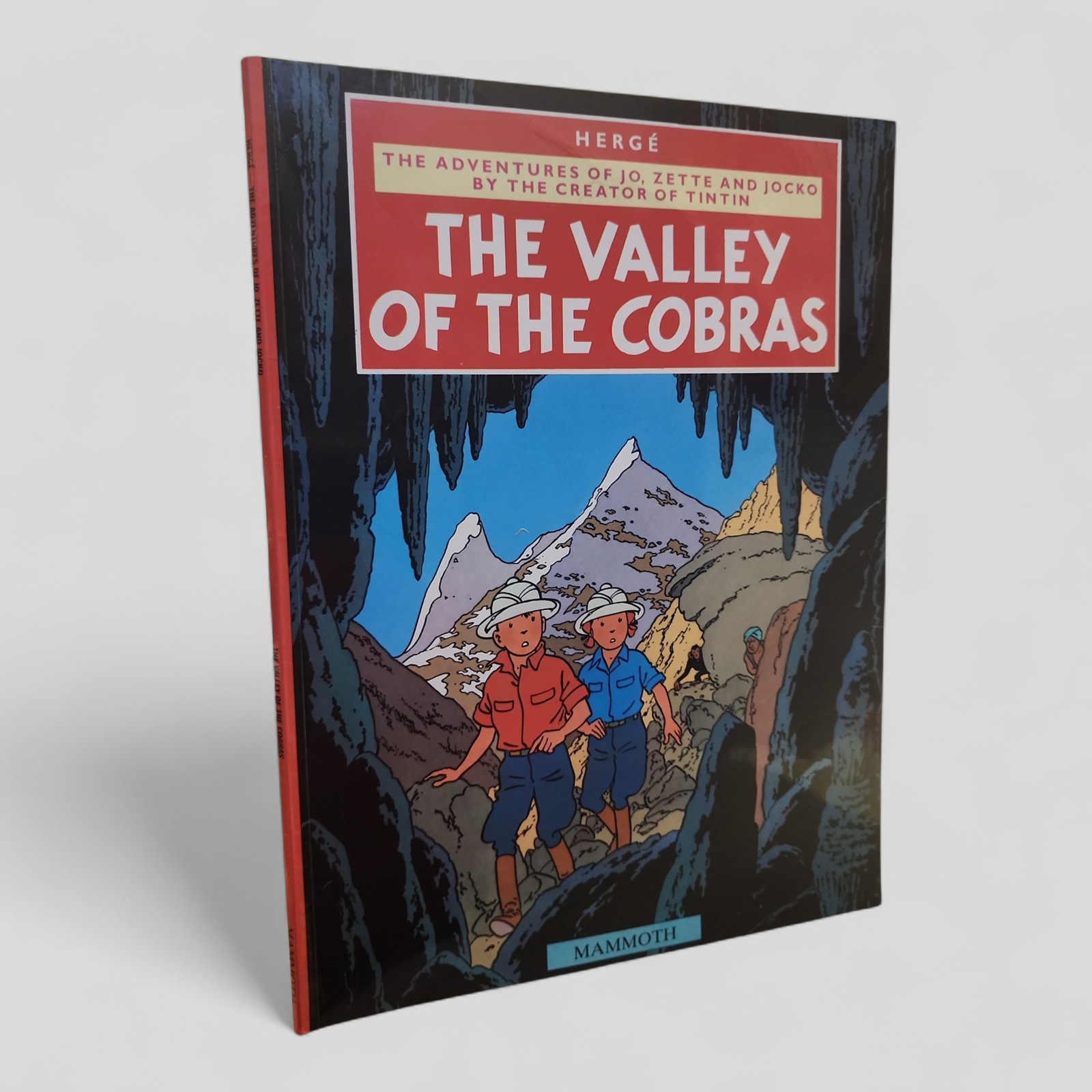 The Valley of the Cobras by Herge | Adventures of Jo, Zette and Jocko | Mammoth
