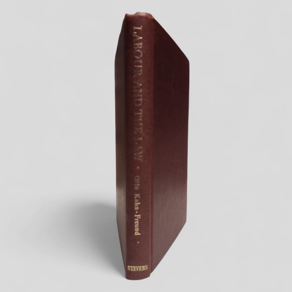 Labour and the Law by Otto Kahn-Freund