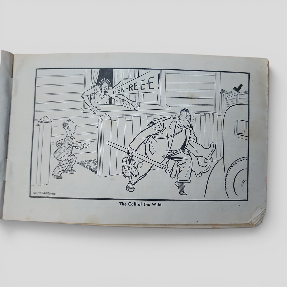 Stream Lines by LC Mitchell and Ian Mackay 1944 NZ Comic
