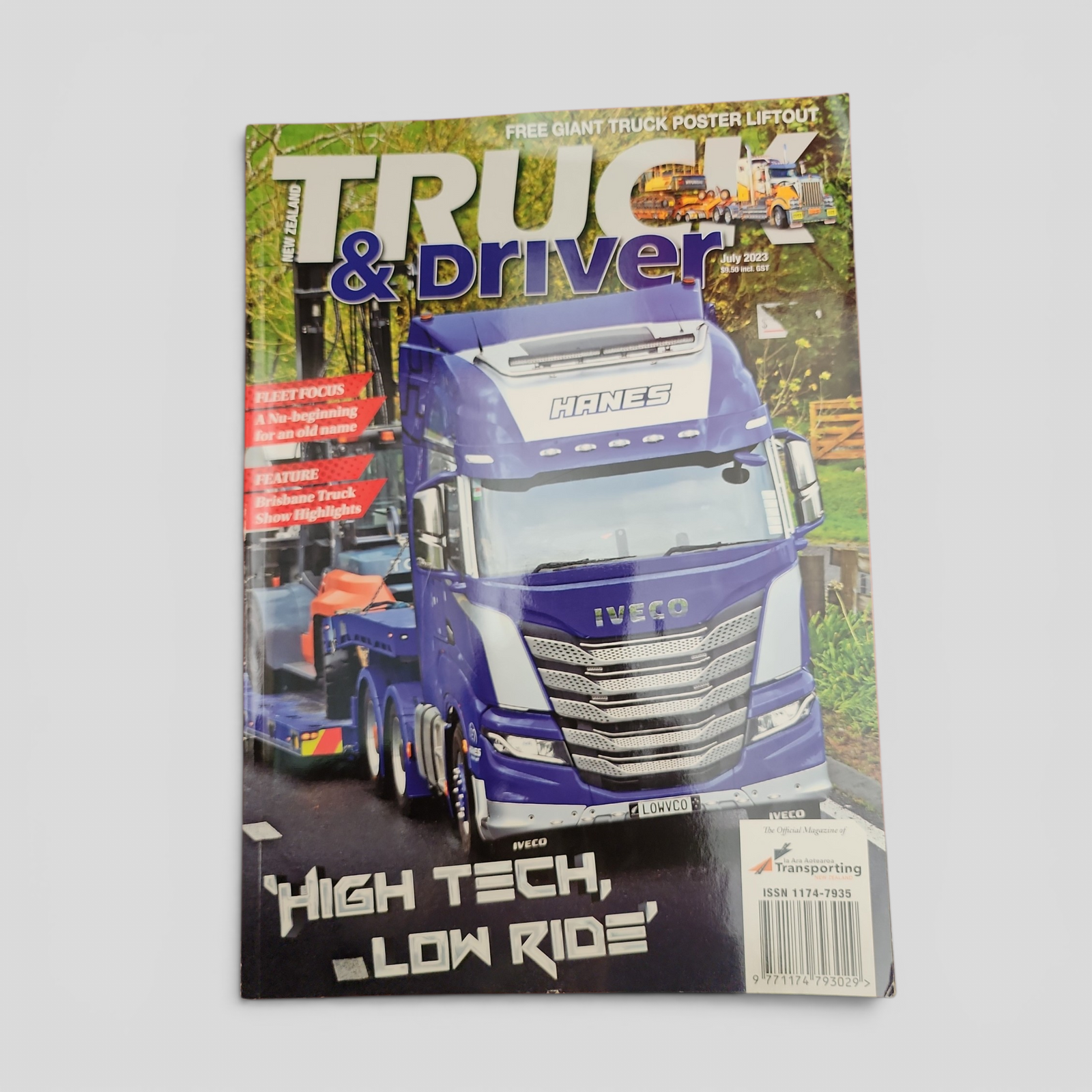 NZ Truck and Driver Magazine | July 2023 | Iveco High Tech Low Ride