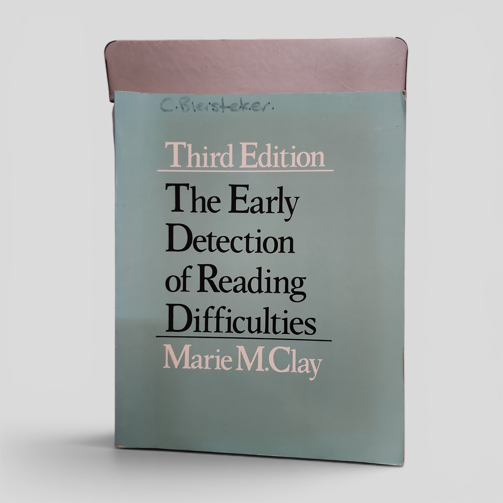 The Early Detection of Reading Difficulties by Marie M. Clay