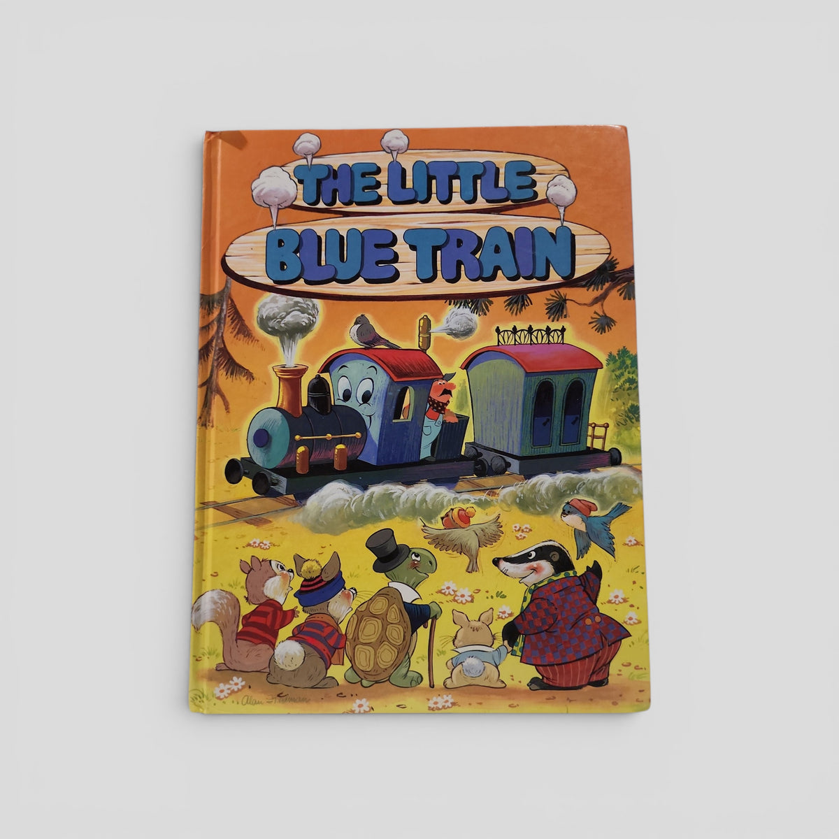 The Little Blue Train by Alan Snow