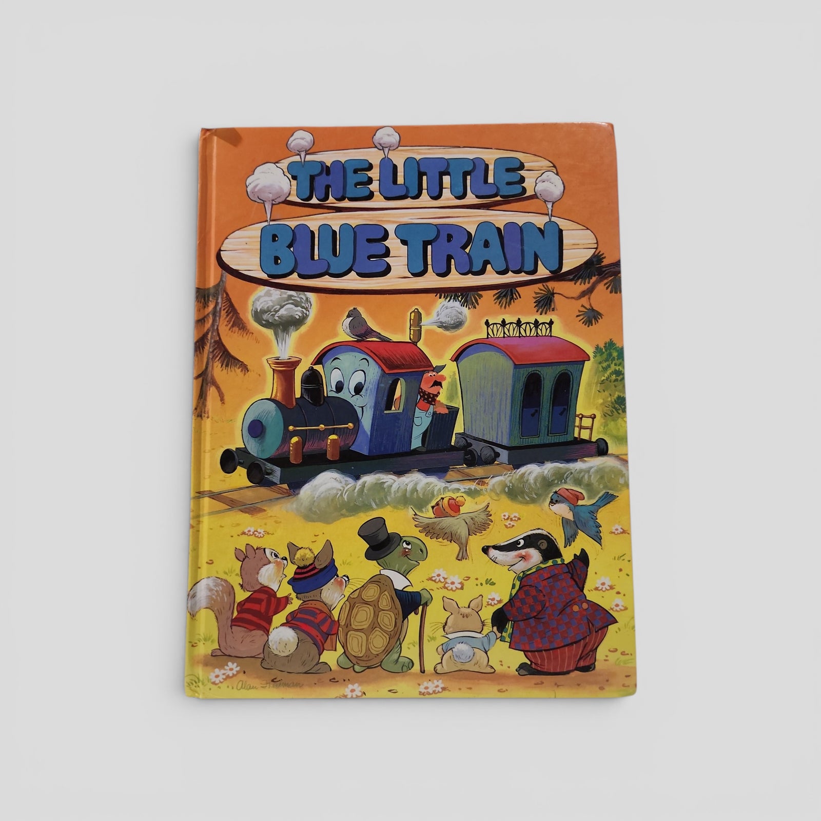 The Little Blue Train by Alan Snow