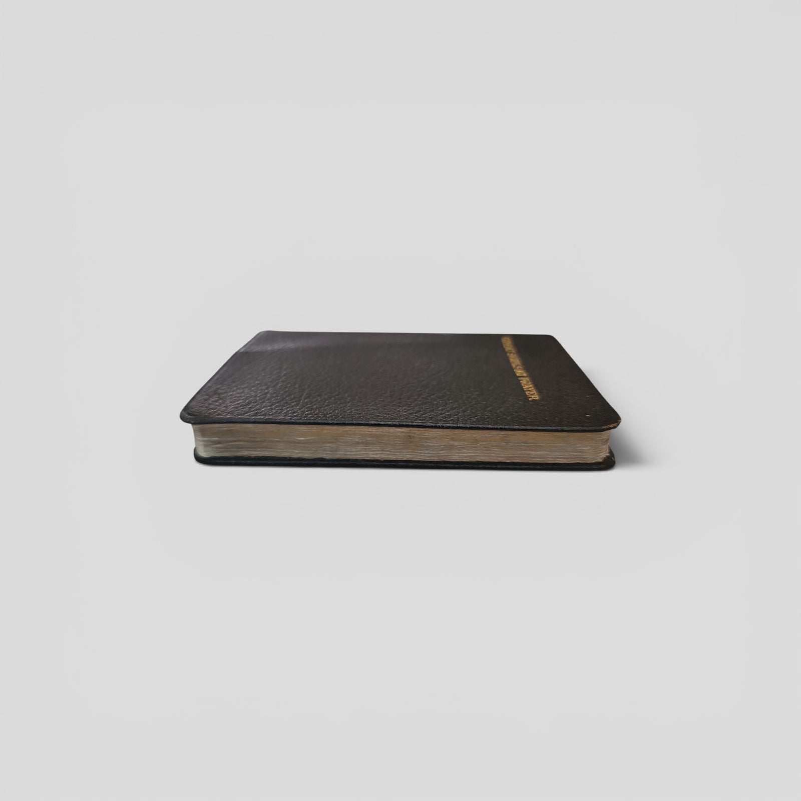 Great Souls at Prayer by Mrs Mary W. Tileston-  Vintage Leather Bound Prayer Book