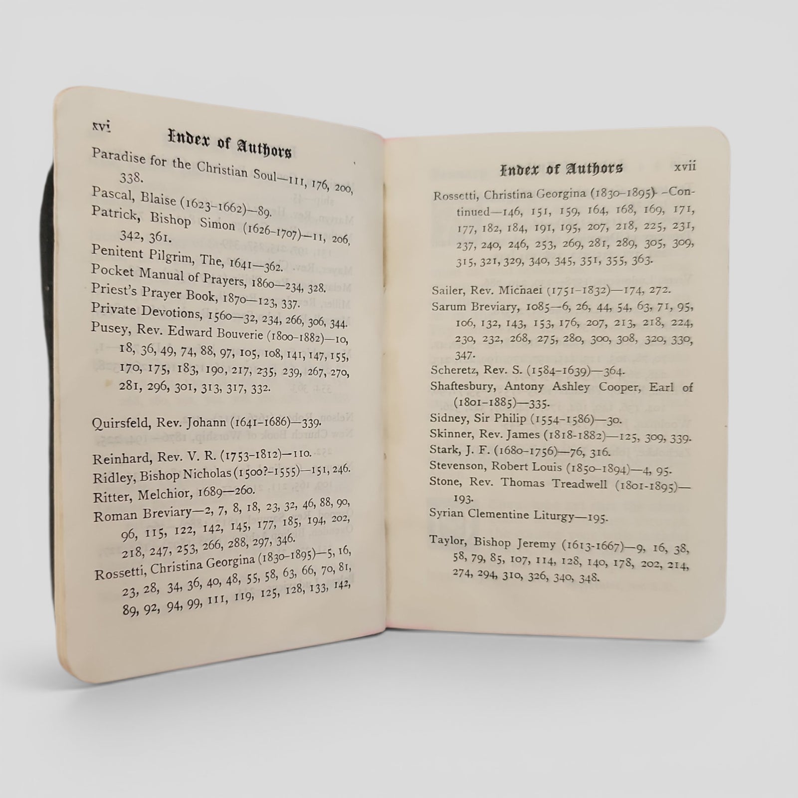 Great Souls at Prayer by Mrs Mary W. Tileston-  Vintage Leather Bound Prayer Book