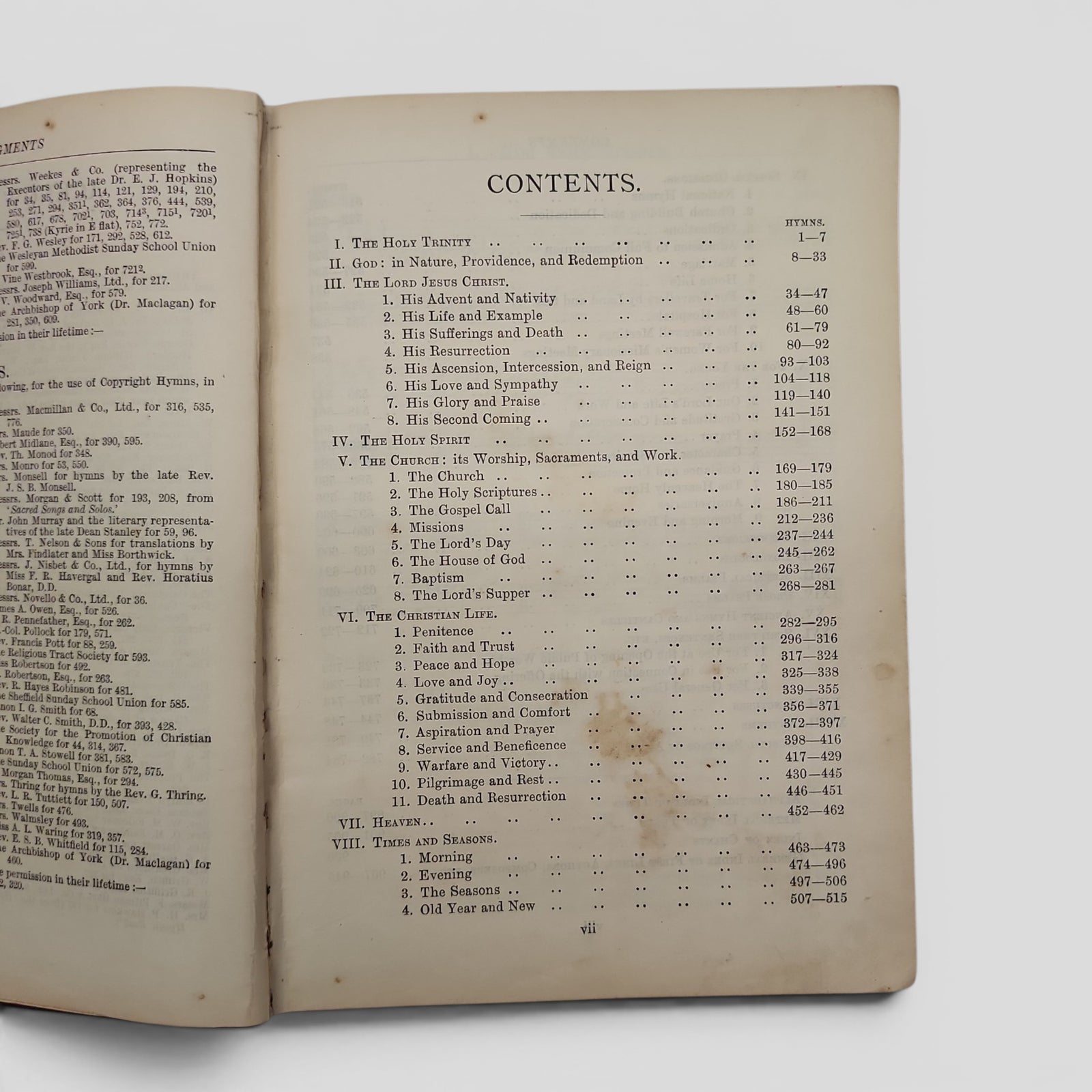Church Praise Hymns Psalms Anthems 1907