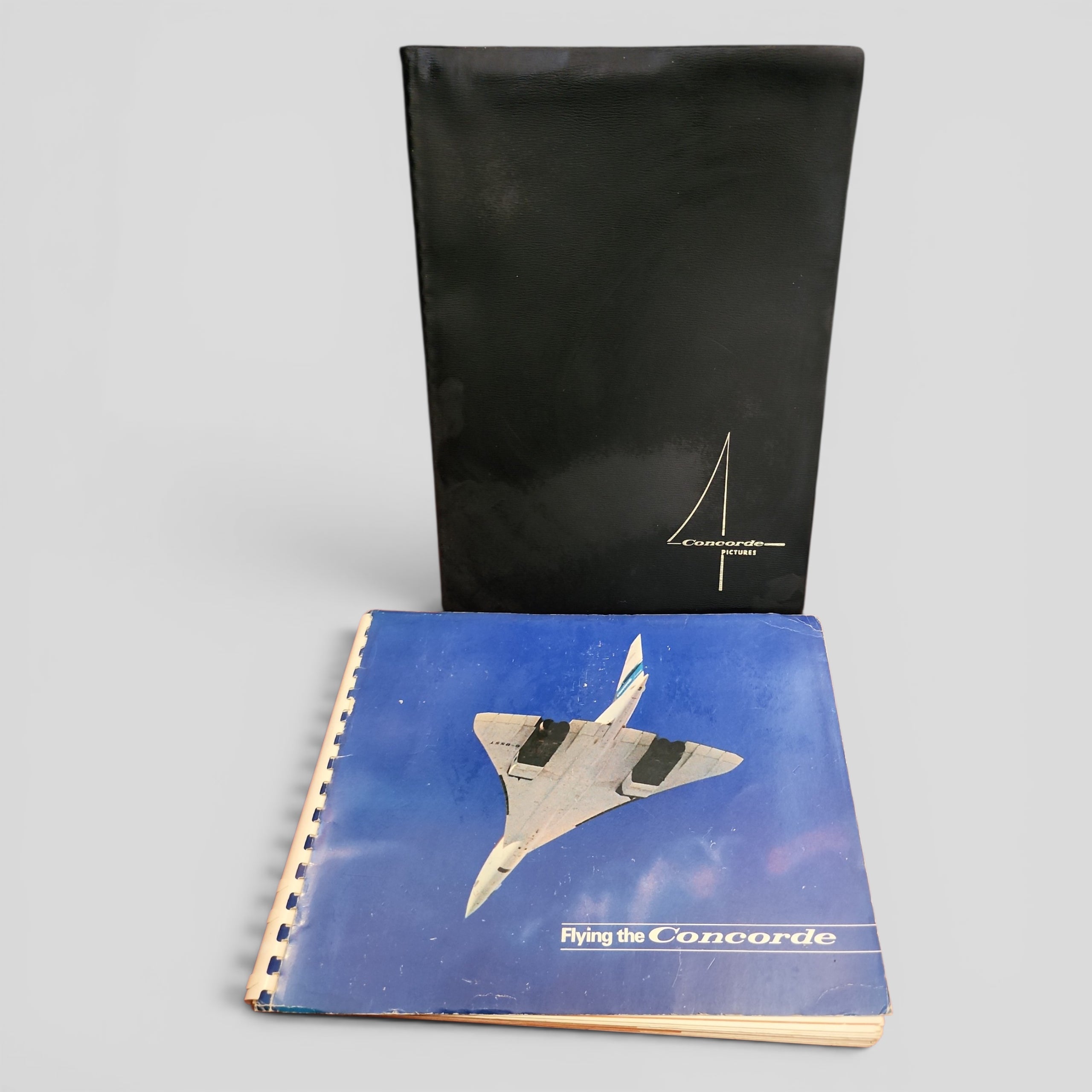 Vintage Concorde Manual & Photo Album Pair