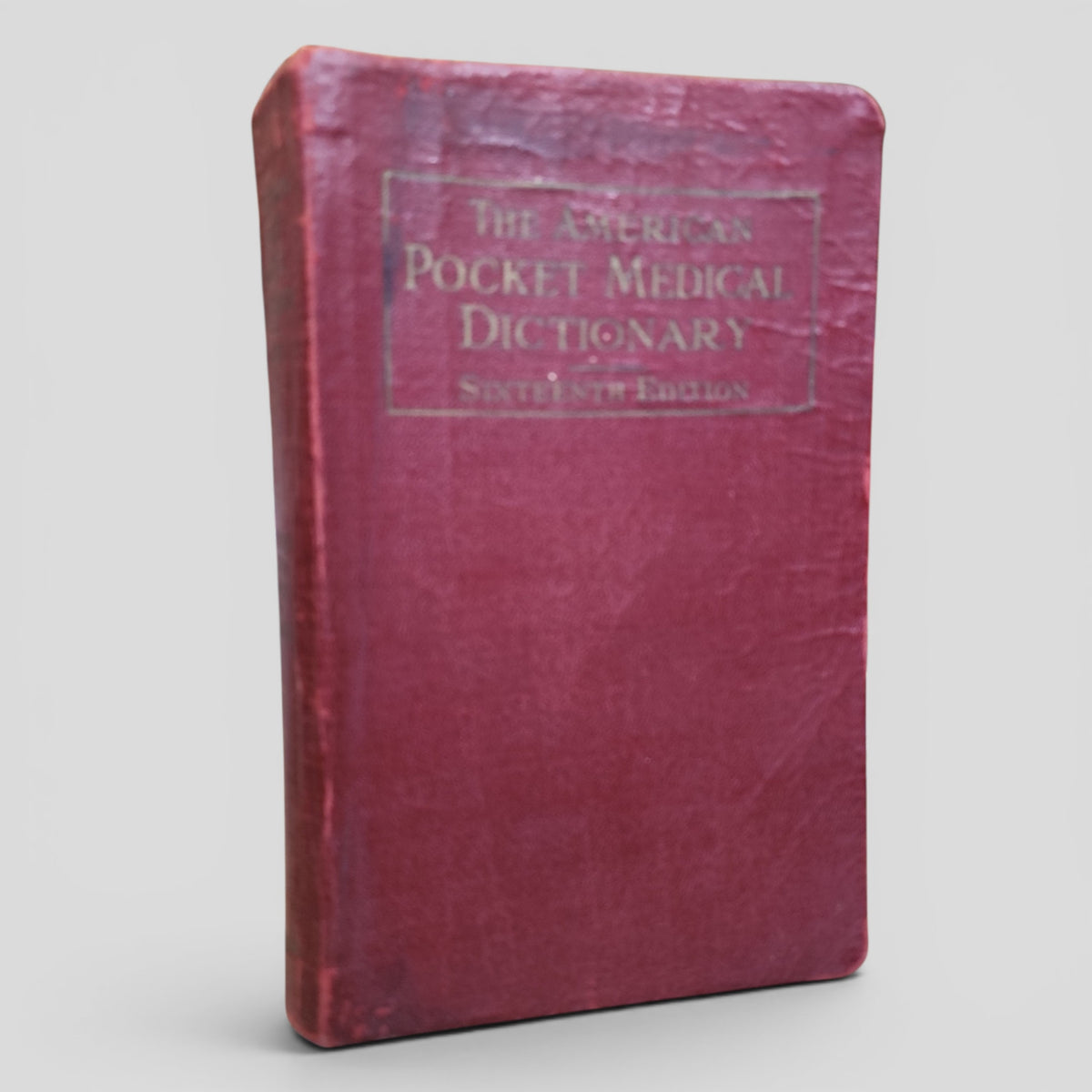 The American Pocket Medical Dictionary edited by W. A. Newman Dorland – 1939 Sixteenth Edition