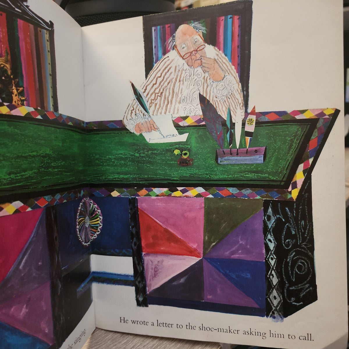 The Rich Man and the Shoe-maker by La Fontaine, illustrated by Brian Wildsmith