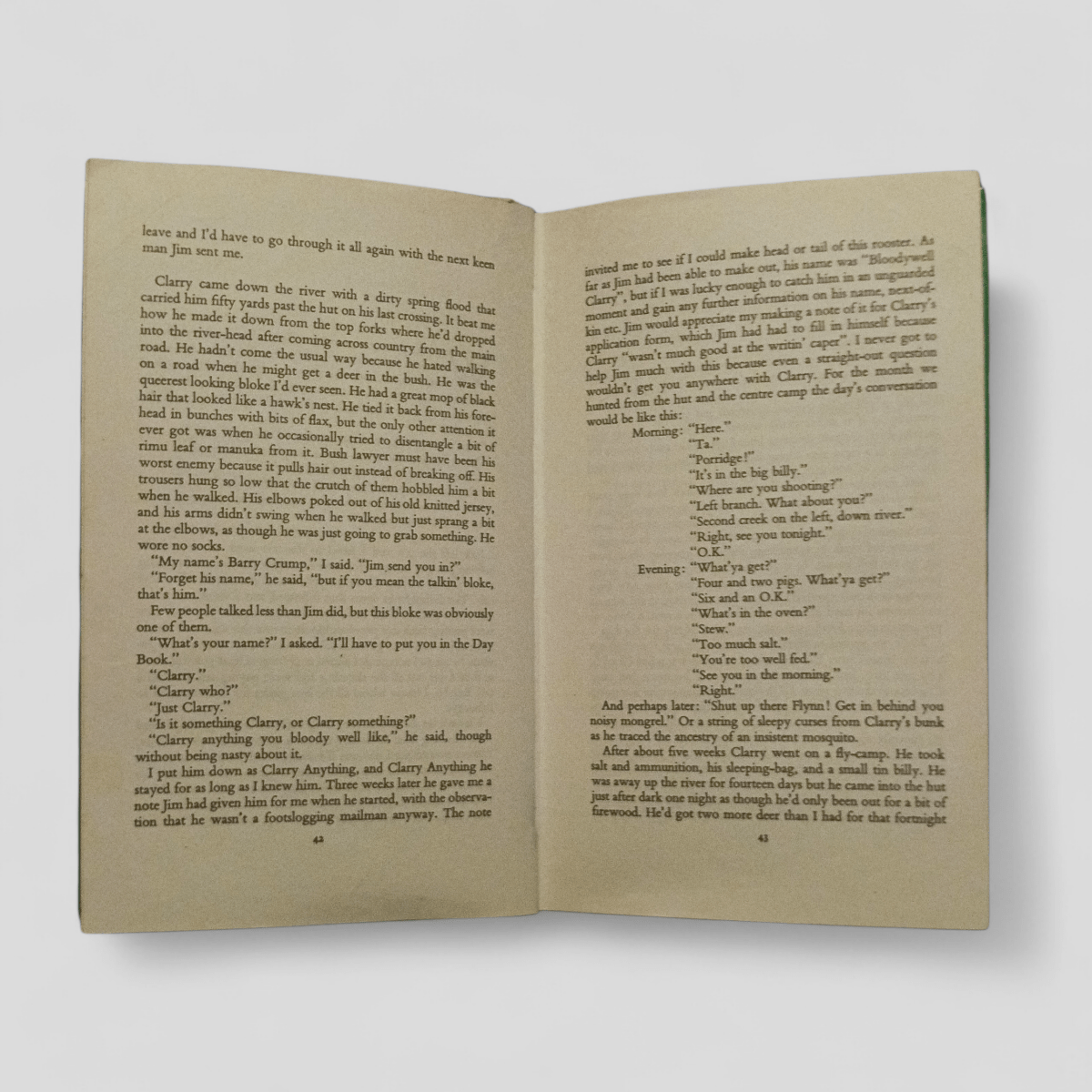 A Good Keen Man by Barry Crump - Books Worth Keeping