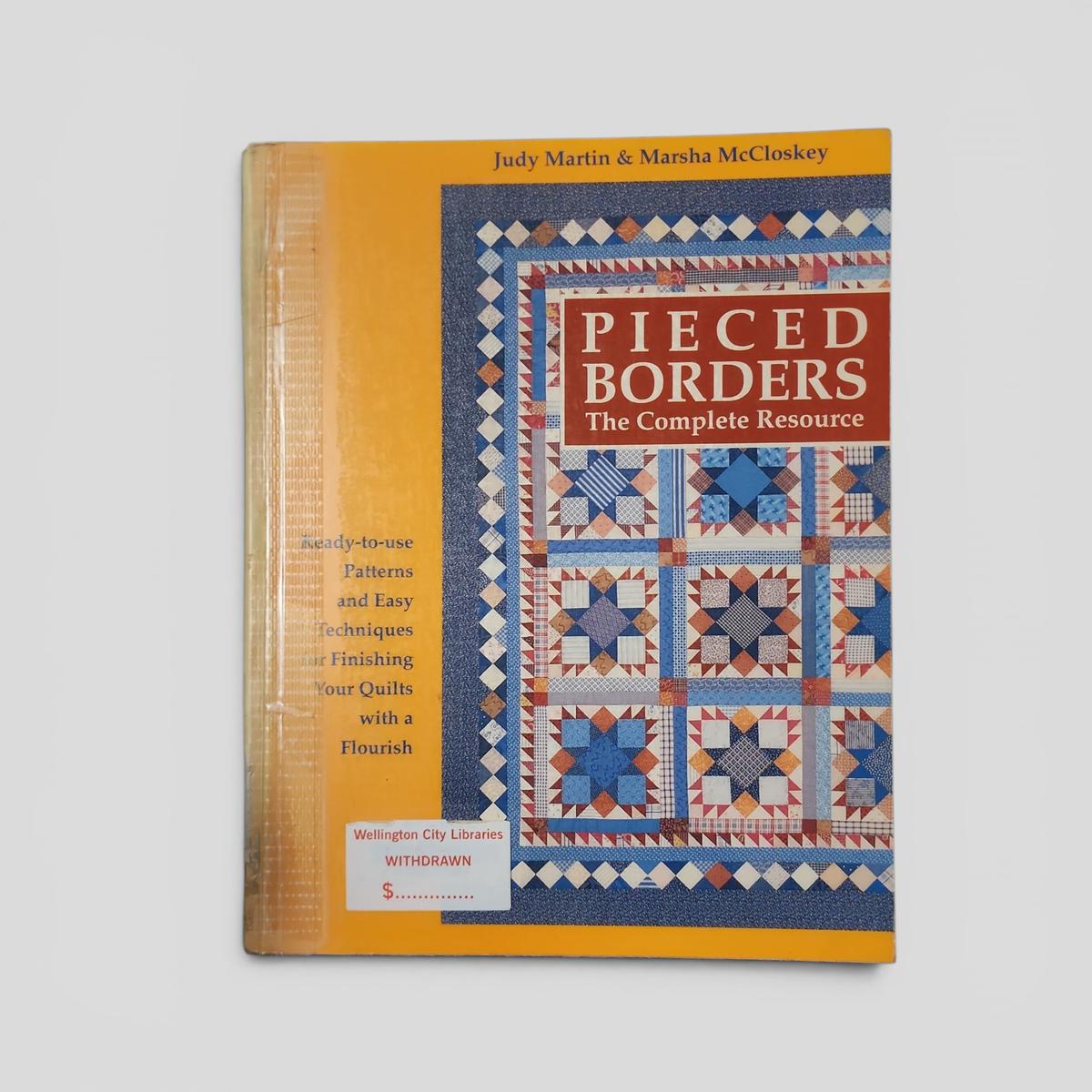 Pieced Borders: The Complete Resource by Judy Martin & Marsha McCloskey - book cover