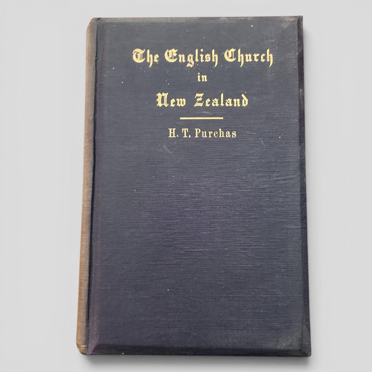 A History of the English Church in New Zealand by H. T. Purchas - book cover