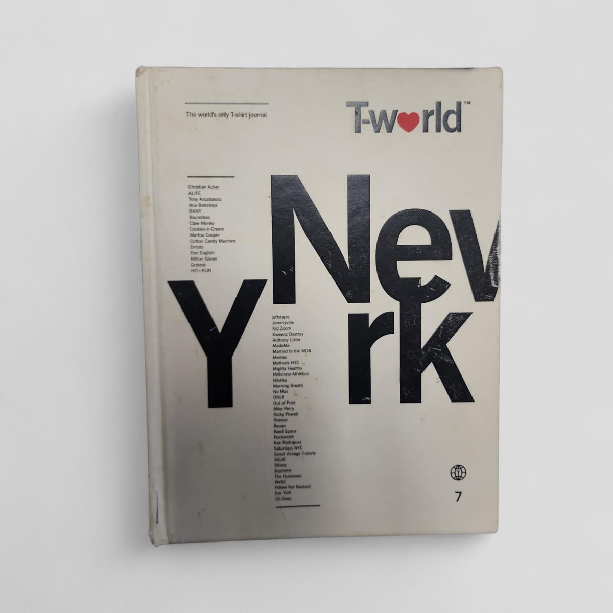 T-world New York - book cover