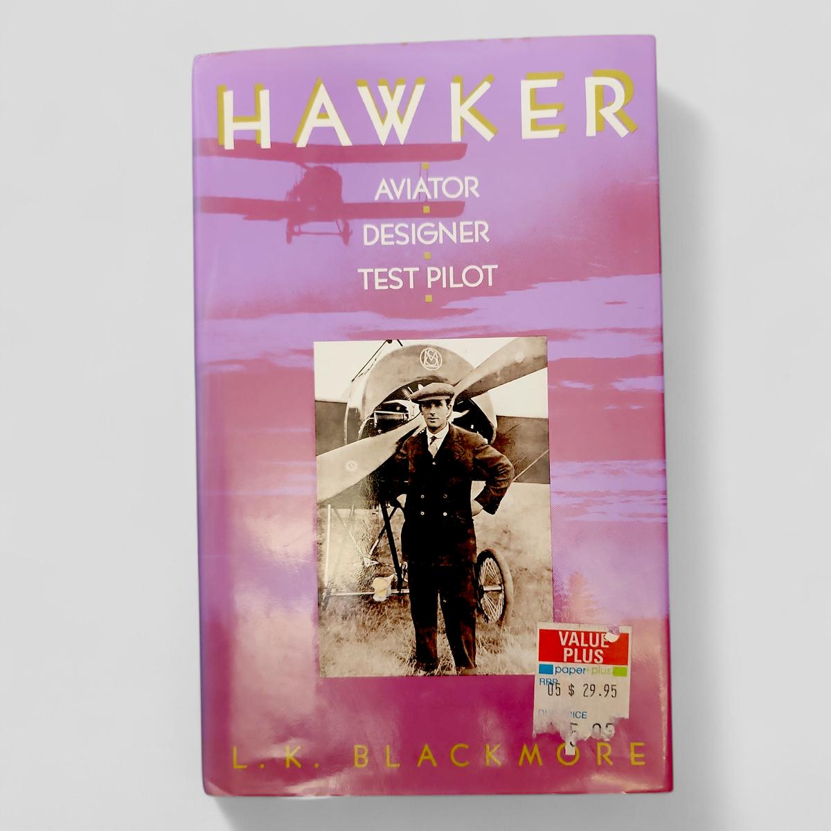 Hawker by L.K. Blackmore - book cover