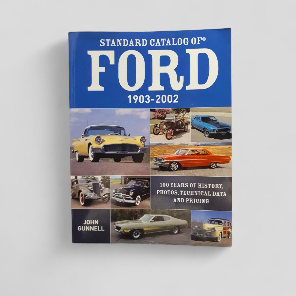 Standard Catalog of Ford 1903-2002 by John Gunnell - book cover