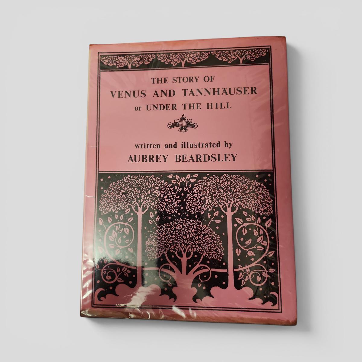 THE STORY OF VENUS AND TANNHAUSER or UNDER THE HILL by AUBREY BEARDSLEY - book cover