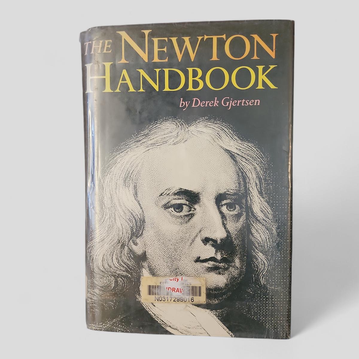 The Newton Handbook by Derek Gjertsen - book cover