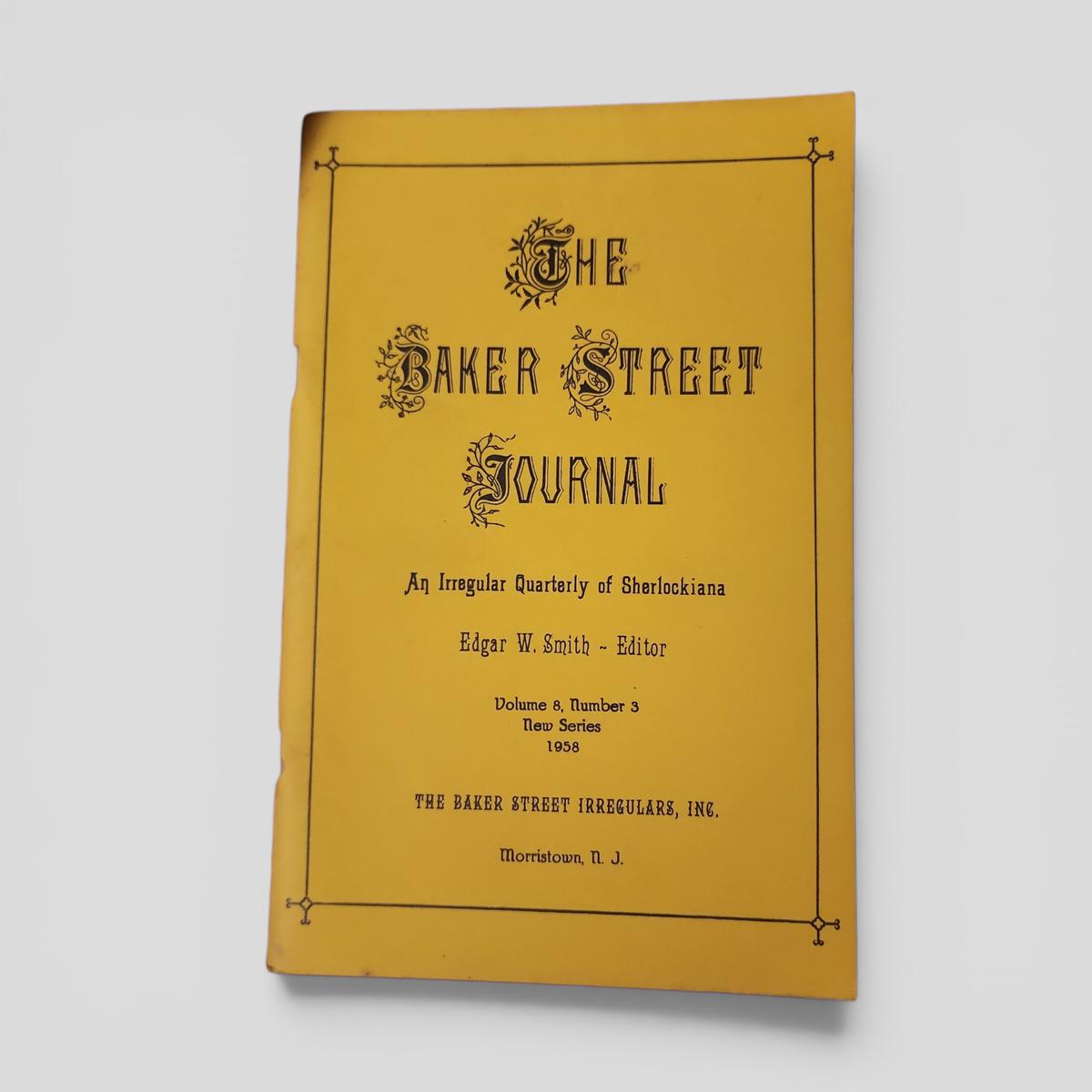 The Baker Street Journal by Edgar W. Smith - book cover