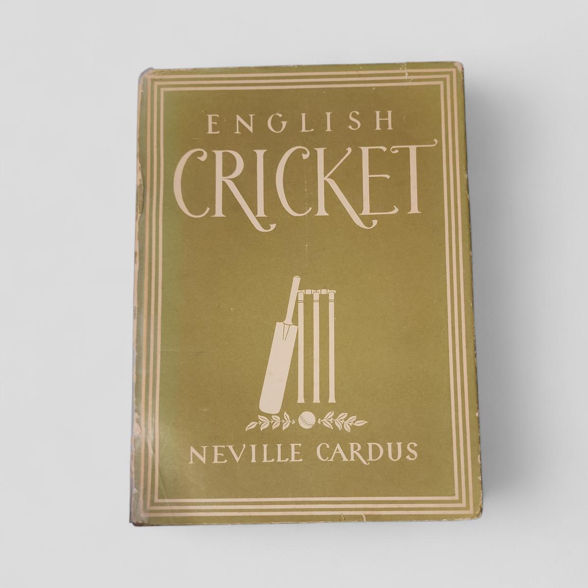 English Cricket by Neville Cardus - book cover