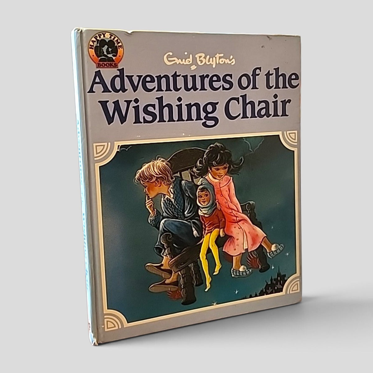 Adventures of the Wishing Chair by Enid Blyton, Happy Time Books hardcover cover