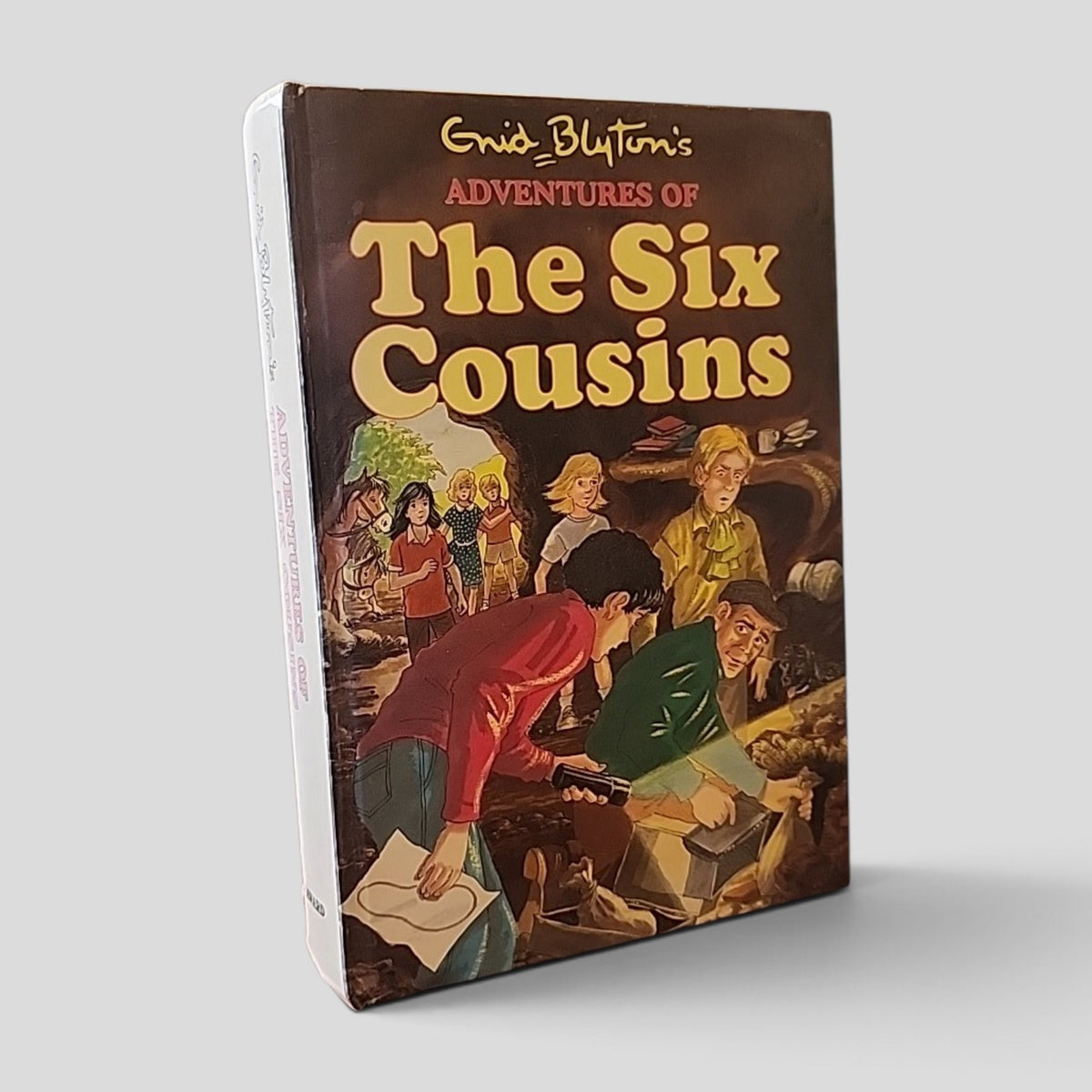 Adventures of the Six Cousins by Enid Blyton, 1997 Award Publications hardcover front cover