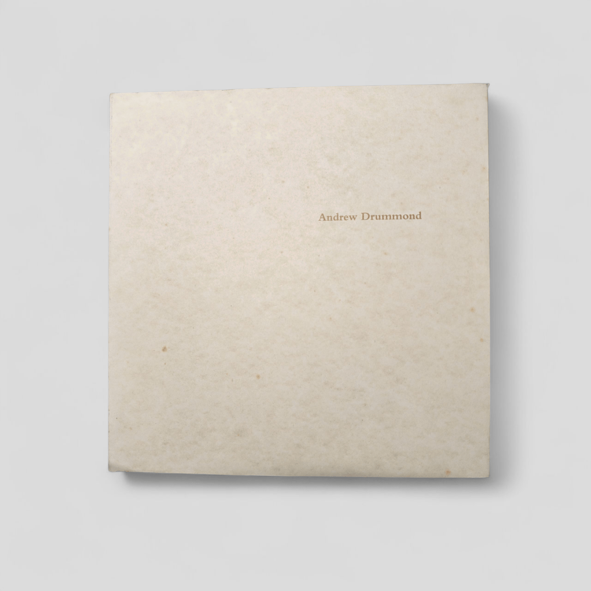 Andrew Drummond: Observation / Action / Reflection by Andrew Drummond - Books Worth Keeping