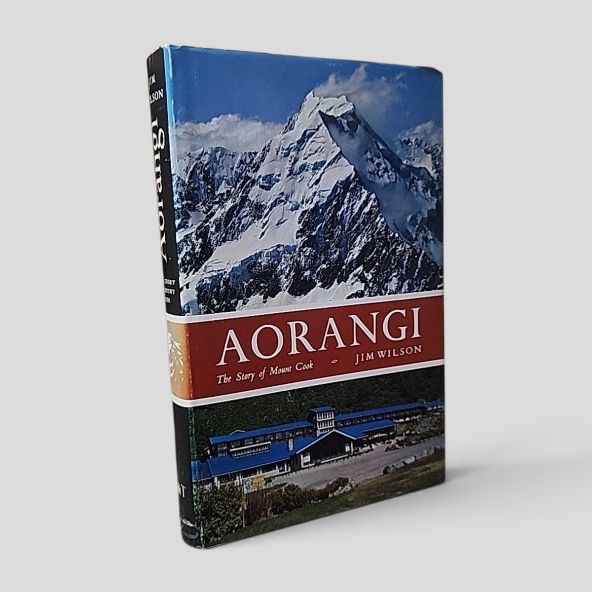 Aorangi The Story of Mount Cook by Jim Wilson book cover