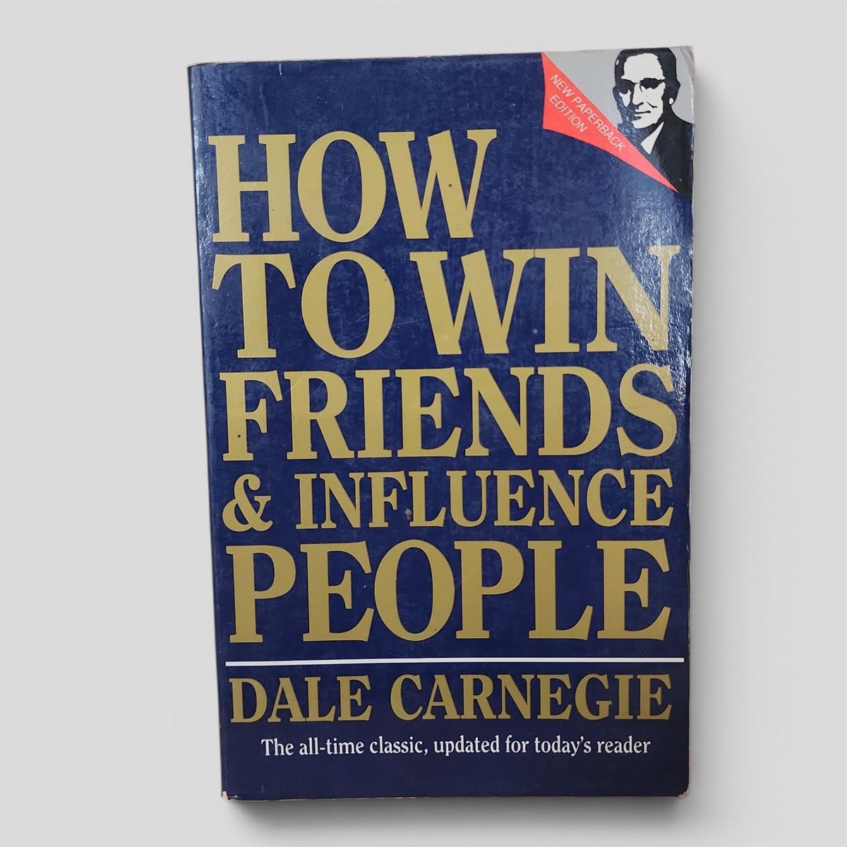 How to Win Friends and Influence People by Dale Carnegie - book cover