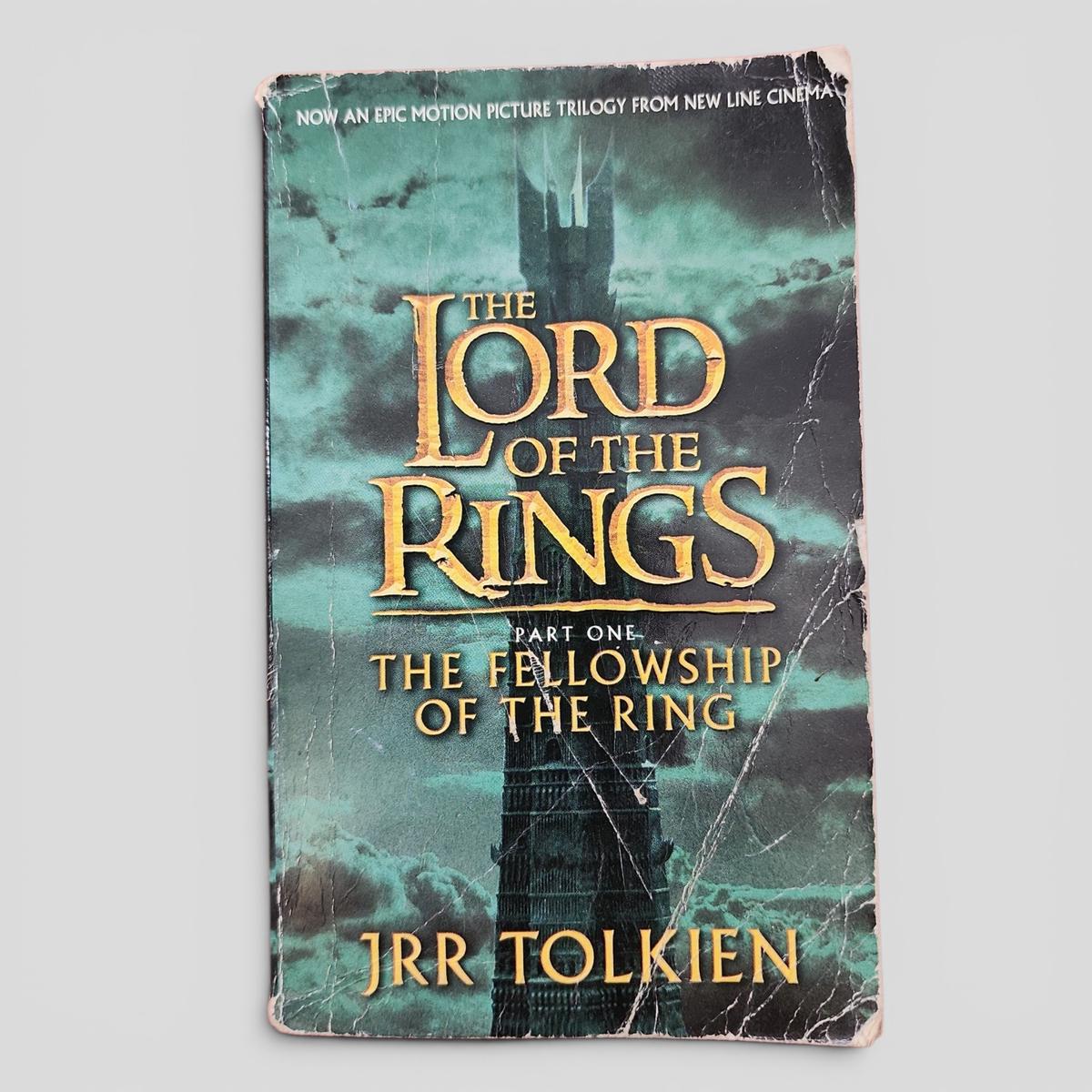 The Lord of the Rings Part One The Fellowship of the Ring by JRR Tolkien - book cover